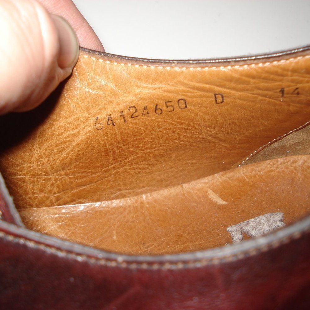 Men's Andrea Santoni 11 D Oxfords - Picture 9 of 9